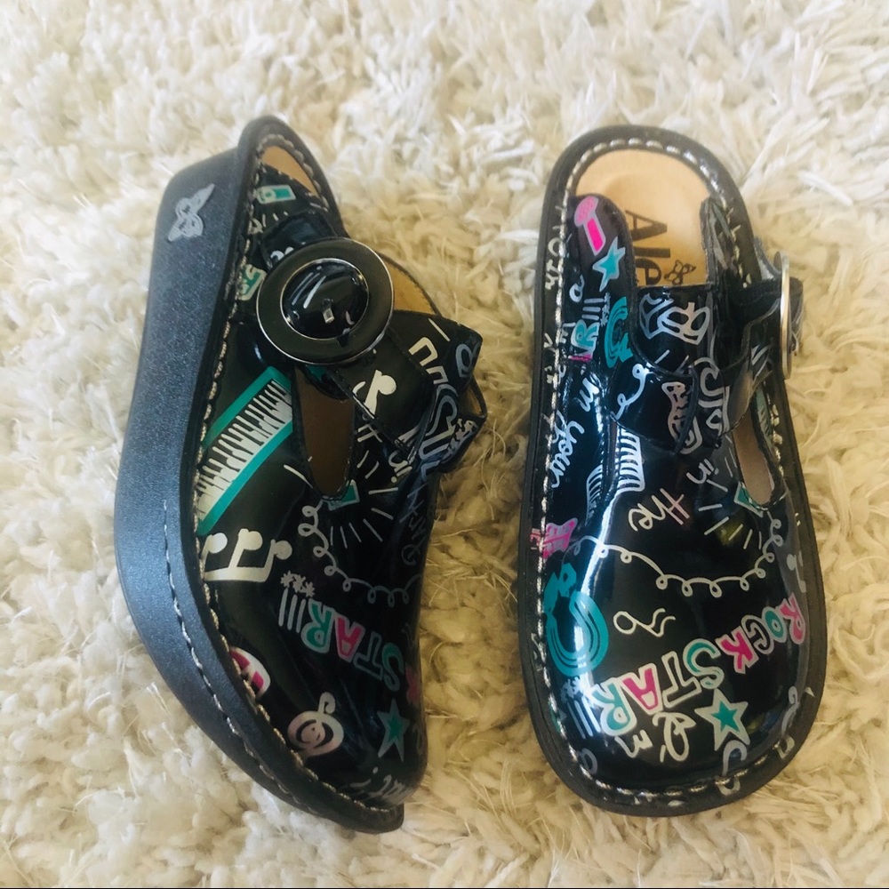 Alegria slip on clogs size 13 kids - Picture 2 of 5